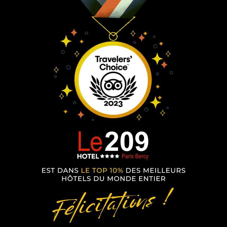 โรงแรมเลอ 209 ปารีส แบร์ซี ภายนอก รูปภาพ